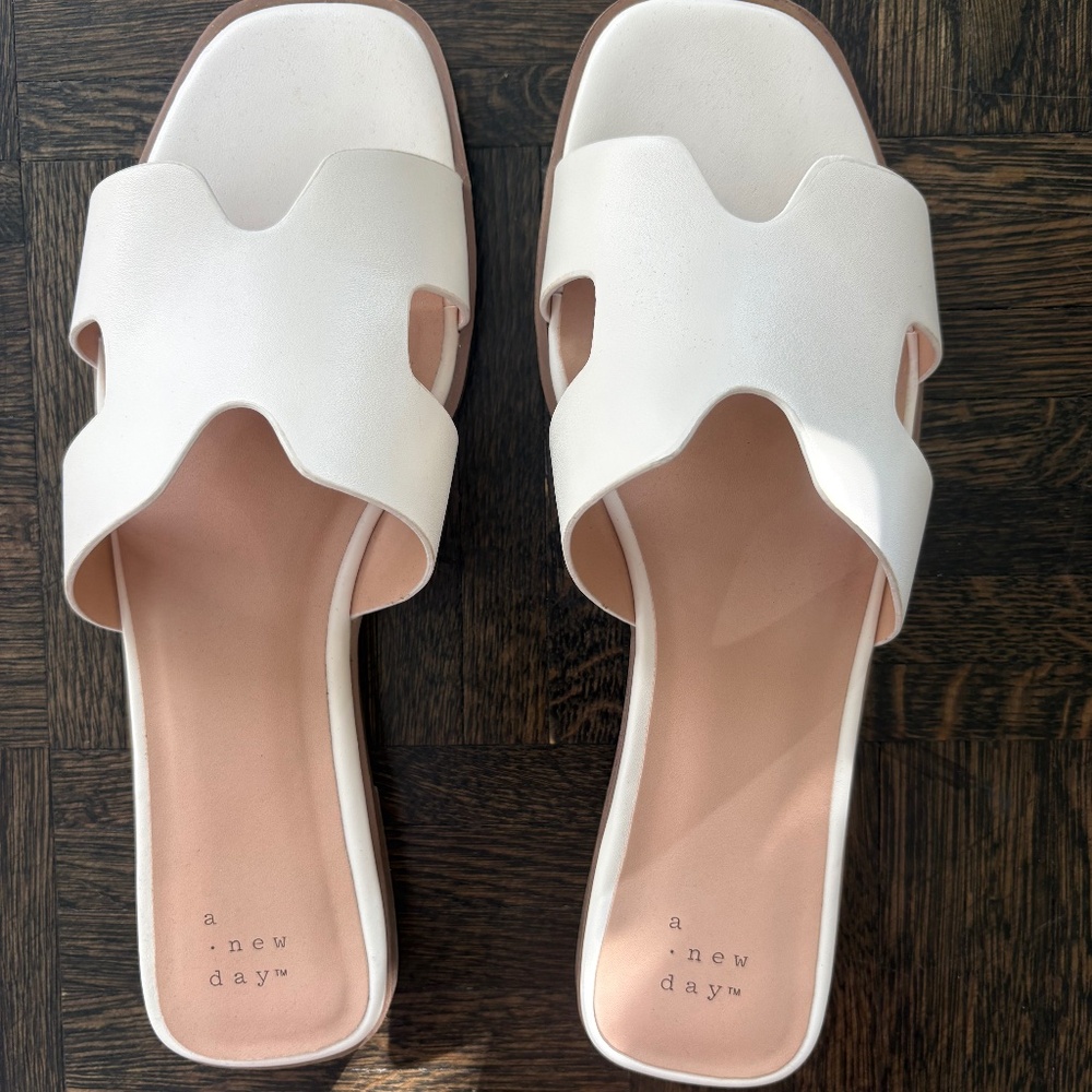 A New Day White Sandals (women’s)